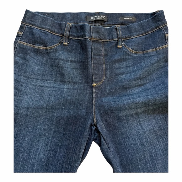 JUDY BLUE SKINNY FIT ELASTIC WAIST 13/31 - Picture 3 of 6